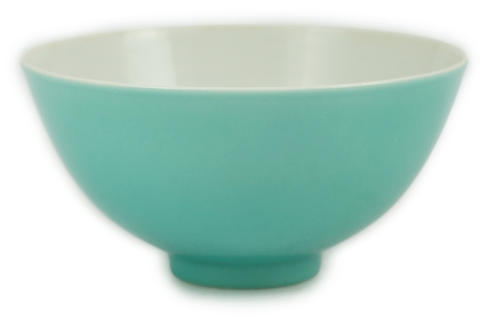 A Chinese turquoise glazed bowl, Yongzheng mark, possibly Republic period